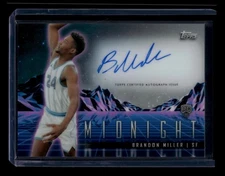 2023-24 Midnight Basketball Brandon Miller #RHS-BM Rookie Horizon Auto