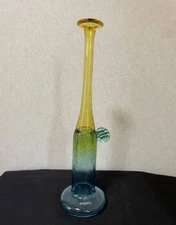 Kosta Boda Art Glass Vase – Designed by Bertil Vallien 13in