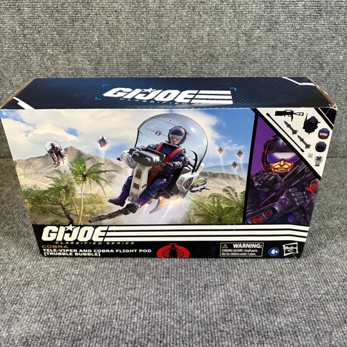 Cobra Tele-Viper & Cobra Flight Pod (Trubble Bubble) G.I. Joe Classified Series - Zdjęcie 1 z 7
