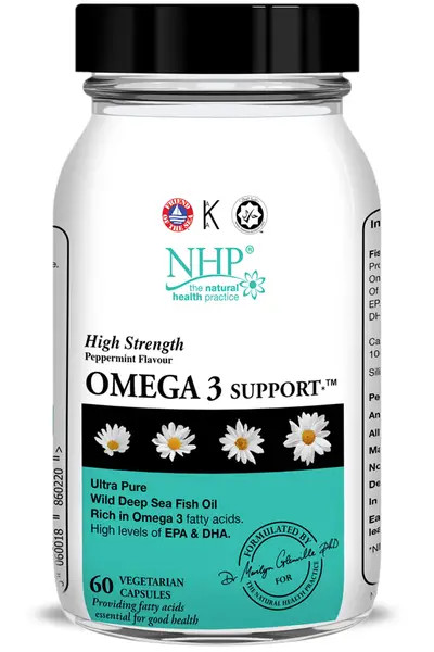 Natural Health Practice Omega 3 Support 60 Capsules - 2 Pack - Image 3