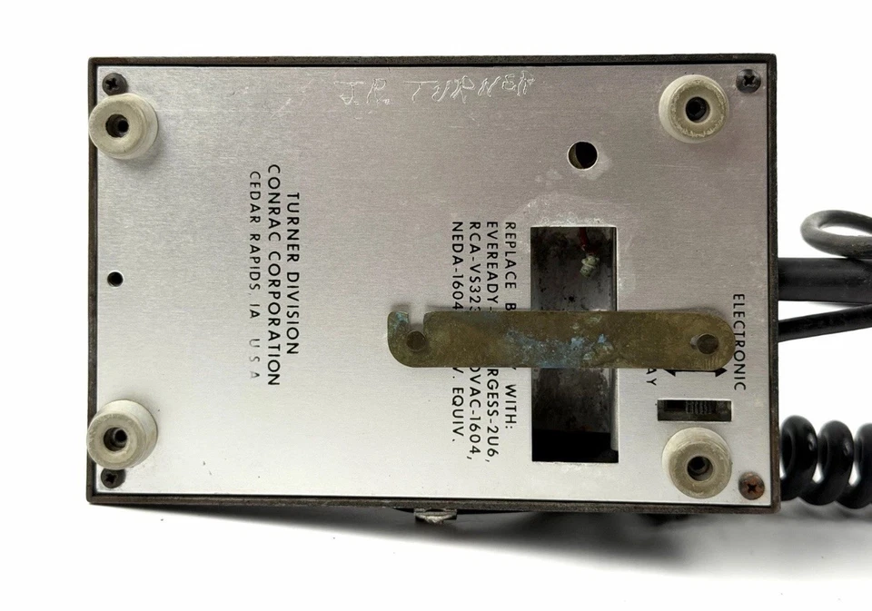 Turner Super Sidekick Power Tischmikrofon UNGETESTET - LESEN - Bild 4 von 4