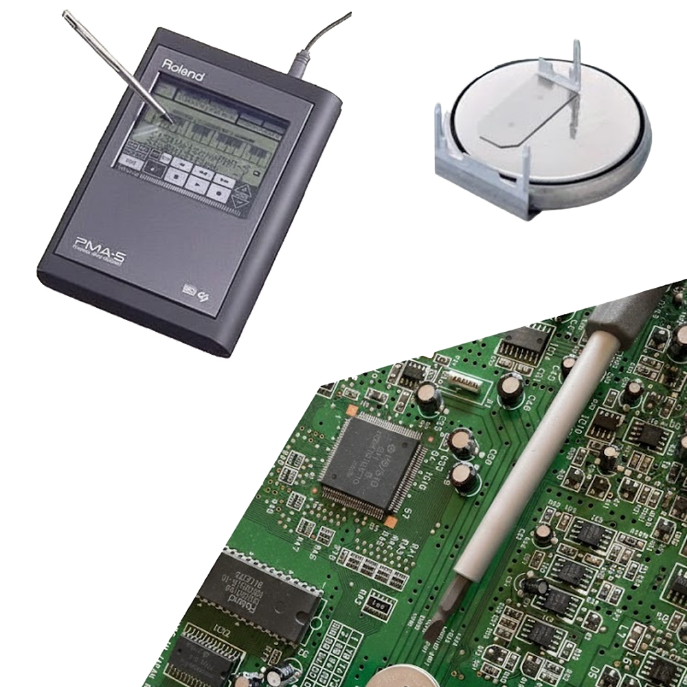 Roland PMA-５　MCB-3 CONNECTOR BOX Roland PMA-5 Internal Backup Battery | Fix 
