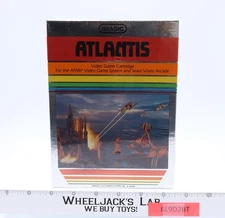 Atlantis Atari 2600 1982 Imagic NEW SEALED Video Game Cartridge