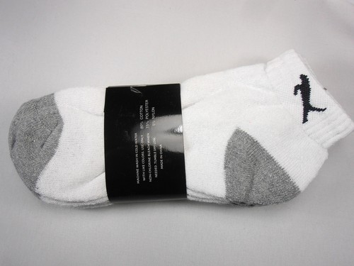 New Lot 4-12 Pairs Mens Ankle Quarter Crew Sports Socks Cotton Low Cut Size 9-13 - Picture 2 of 8