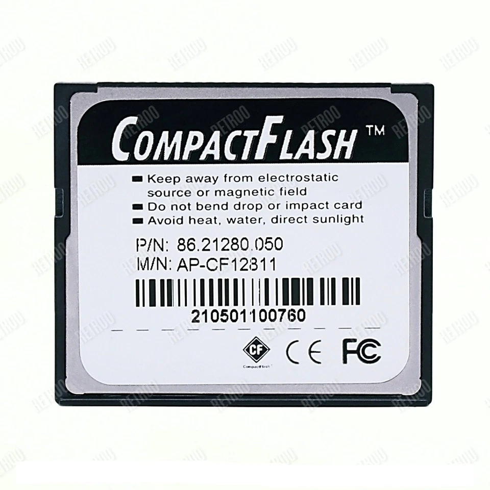 Apacer Compact Flash 128MB CF Type-I Memory Card for Digital Cameras Retroo - Image 2 of 2