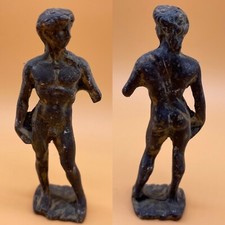 extremely rare ancient Roman bronze statuette of important senator dating 300AD