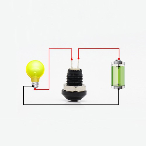 1Pc Universal 8mm Mini 2Pin Metal Momentary Push Button Switch Waterproof - Picture 4 of 13