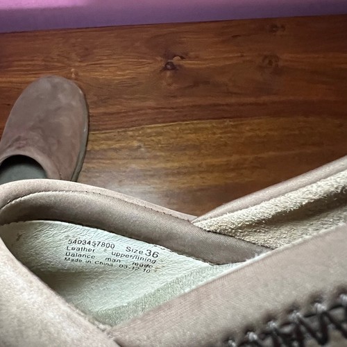 Dansko Professional Brown Burnished Nubuck Leather Clog Size 5.5 - Picture 11 of 12