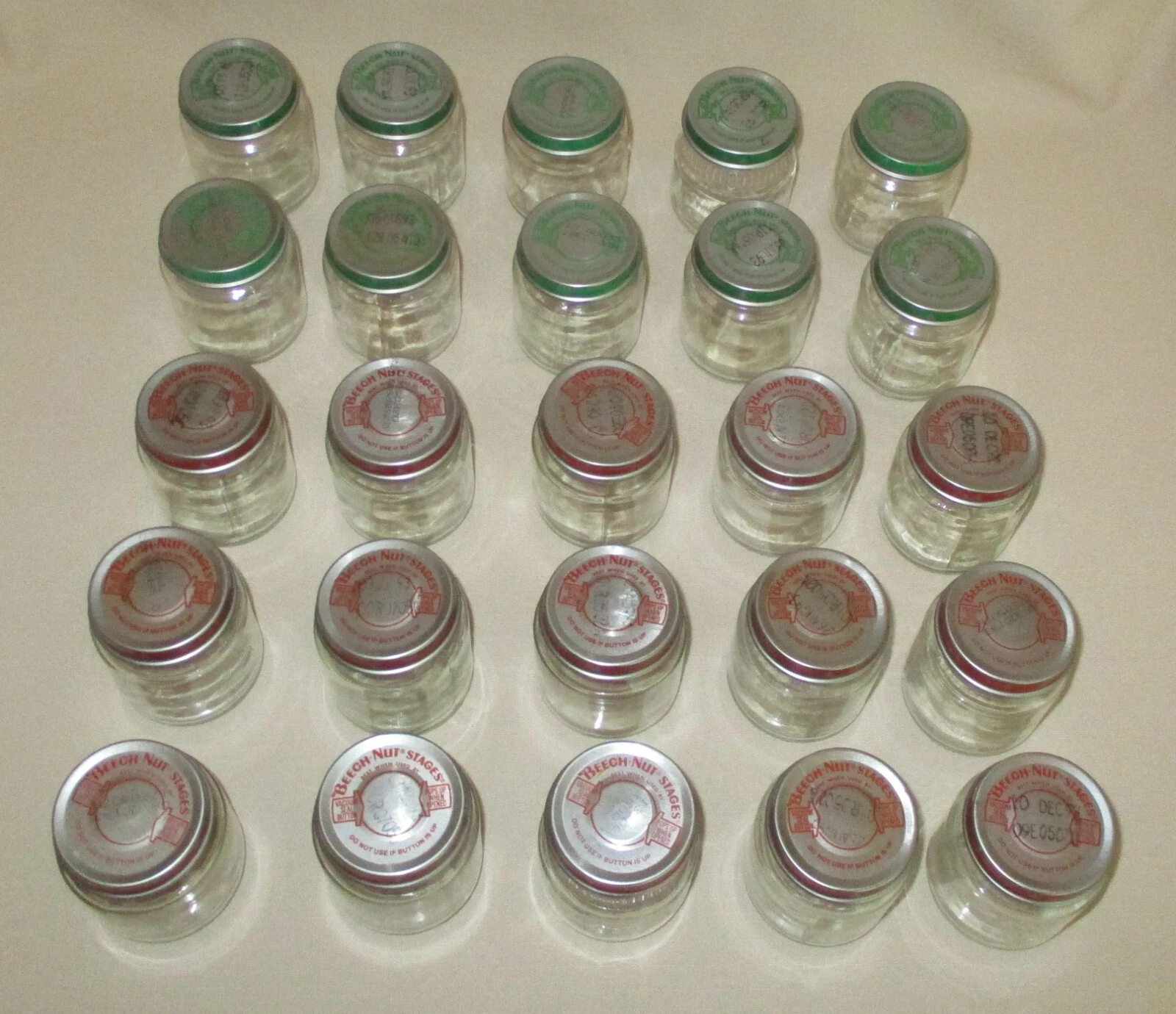 25 Vintage Glass Beech-Nut Stages Baby Food Jars Empty NO Labels Early 1990s
Opens in a new window o