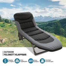 Feldbett Klappbar, Sonnenliege Gartenliege Strandliege