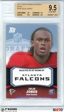 POP 1: Julio Jones RC BGS 9.5: 2011 Topps Rising Rookies Blue Rookie Gisto /1339