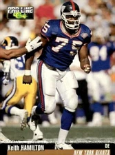 1995 Pro Line #301 Keith Hamilton