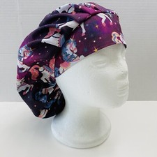 surgical/medical cap, bouffant- UNICORN In Pinkish Purple