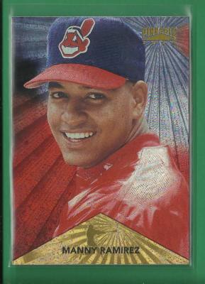 Manny Ramirez 1996 Pinnacle STARBURST Parallel Card # 18 Cleveland Indians MLB
