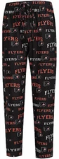 Philadelphia Flyers Mens NHL Black Fairway Pajama Lounge Pants