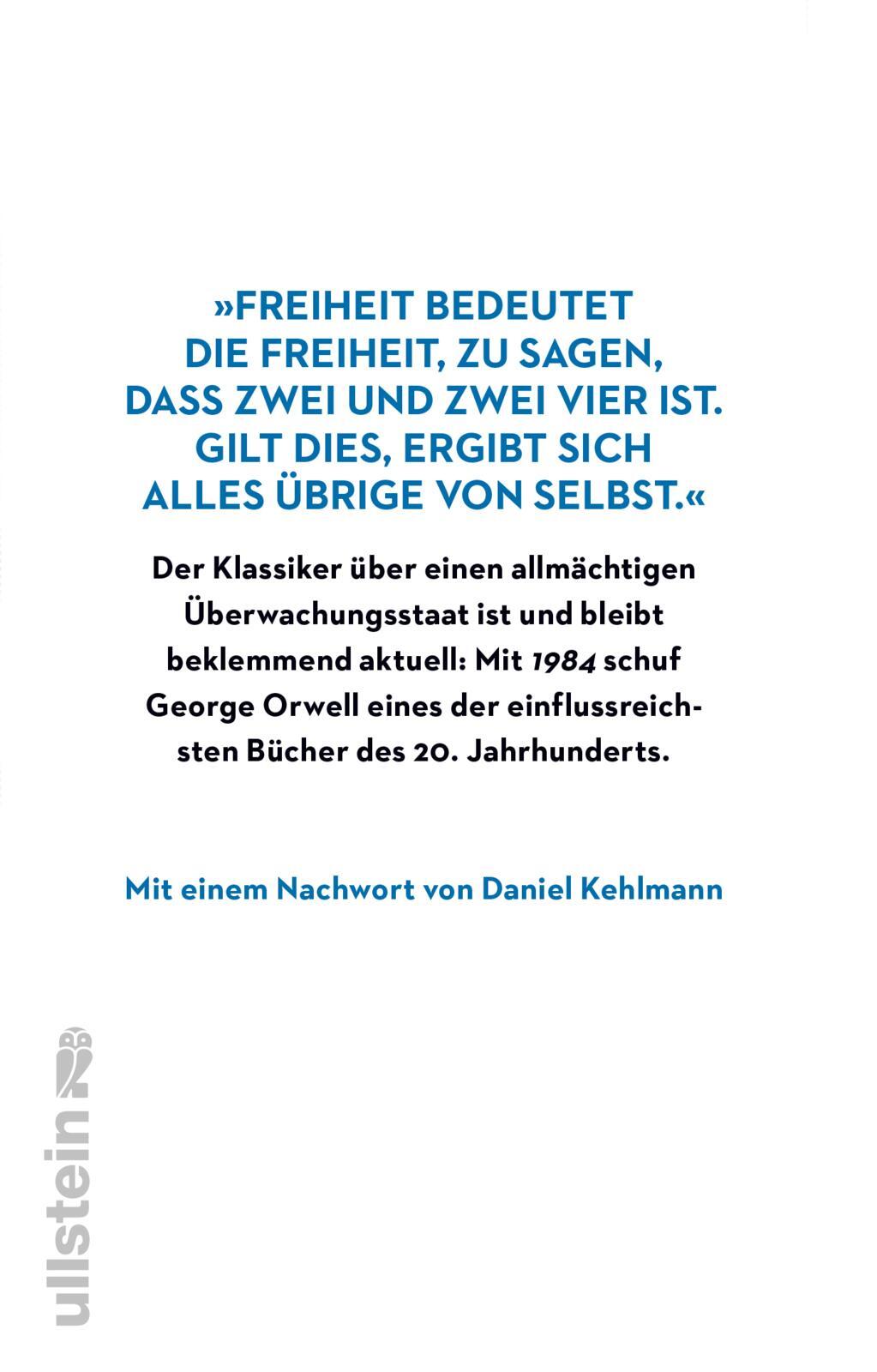 Thumbnail - George Orwell; Michael Walter / 1984