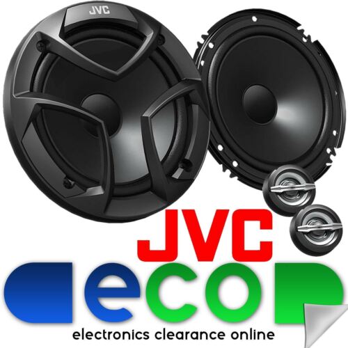 JVC 17cm 6.5" 600 Watts Component Front Door Car Speakers fit VW Polo 6N2 99-03 - Afbeelding 1 van 1