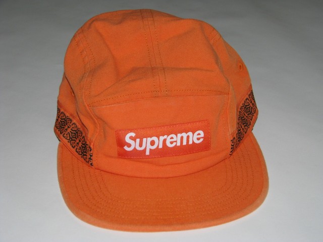 supreme orange cap