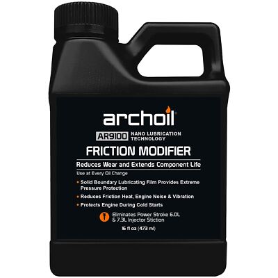 Ar9100 Oil Additive 16oz For All Vehicles Powerstroke Cold Starts Eliminates I