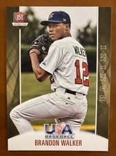 2015 Panini USA Baseball National Team Card #68 Brandon Walker-QTY 🔥