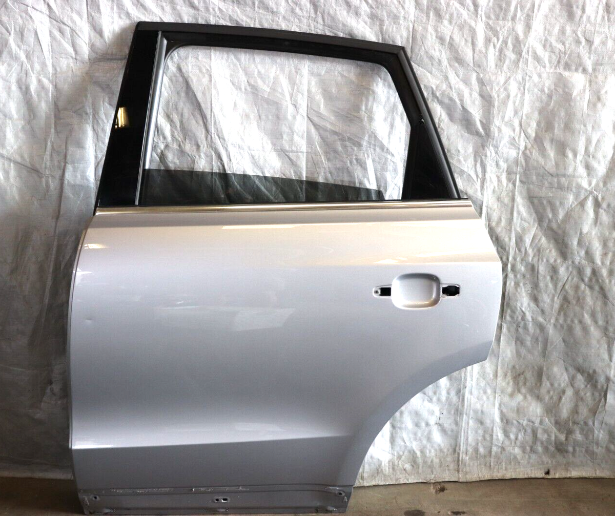 14-16 2016 AUDI Q5 2.0L DOOR SHELL REAR LEFT DRIVER SIDE GLASS