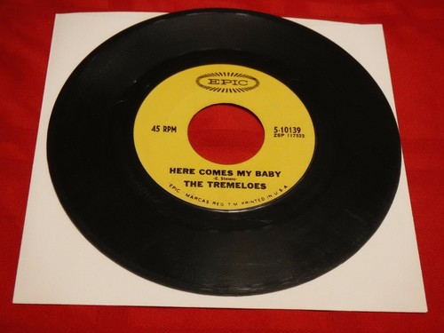 The Tremeloes Epic 5-10139 7" 45 RPM Here Comes My Baby Gentleman of Pleasure - Imagen 3 de 5