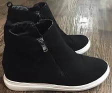 Top Moda Anoki-3 Black Suede Women's Ankle Booties US Size 10