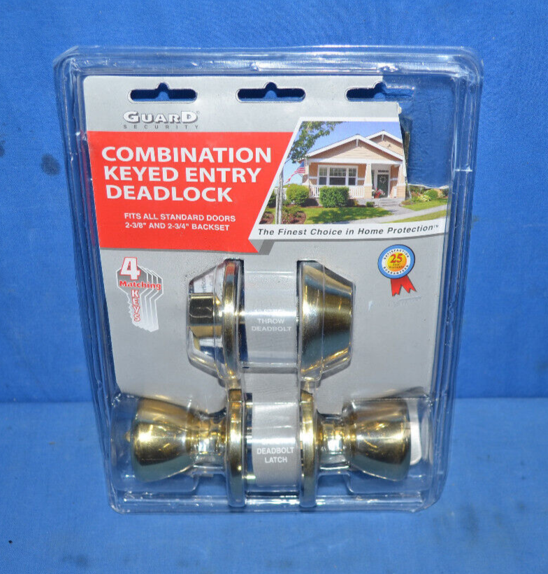 Guard Security Keyed Entry Door Knobs