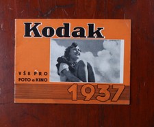 KODAK 1937 PRODUCT CATALOG IN CZECH/cks/216358