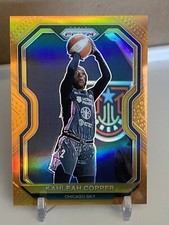 Kahleah Copper 2021 Orange Prizm /50 WNBA Chicago Sky 
