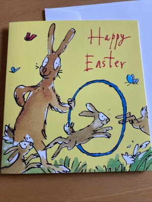 ''Frohe Ostern'''' Grußkarte 12 cm x 13,5 cm''