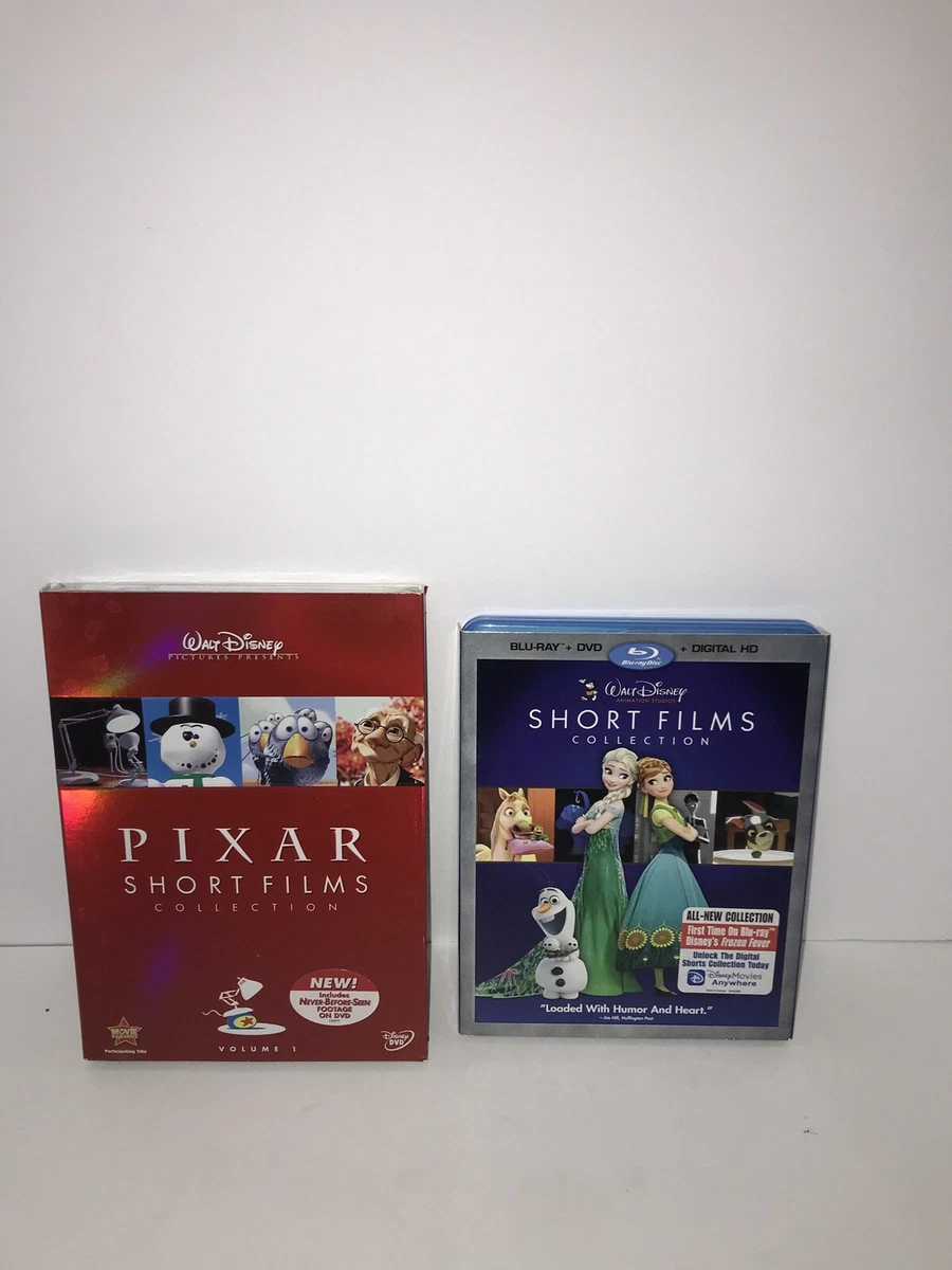 WALT DISNEY SHORTS BLURAY X PIXAR SHORT FILMS DVD LOT NEW | eBay