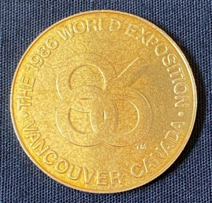EXPO'86 バンクーバー 記念メダル 硬貨 万博 公式 メダリオン
