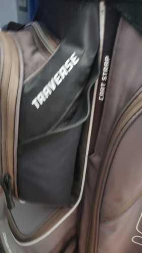 PING TRAVERSE CART BAG / 14-WAY BLACK, GRAY, WHITE See Photos Read Description - Picture 8 of 11