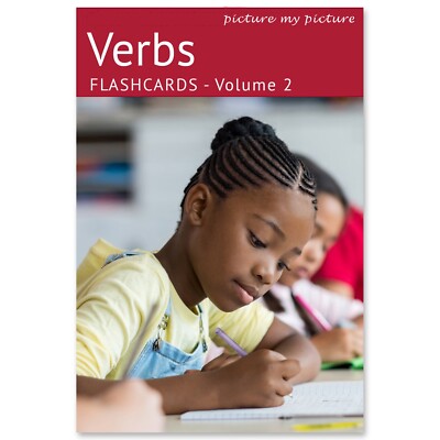 Verbs Flashcards Volume 2:  Autism ASD ADHD Dementia Educational Activity