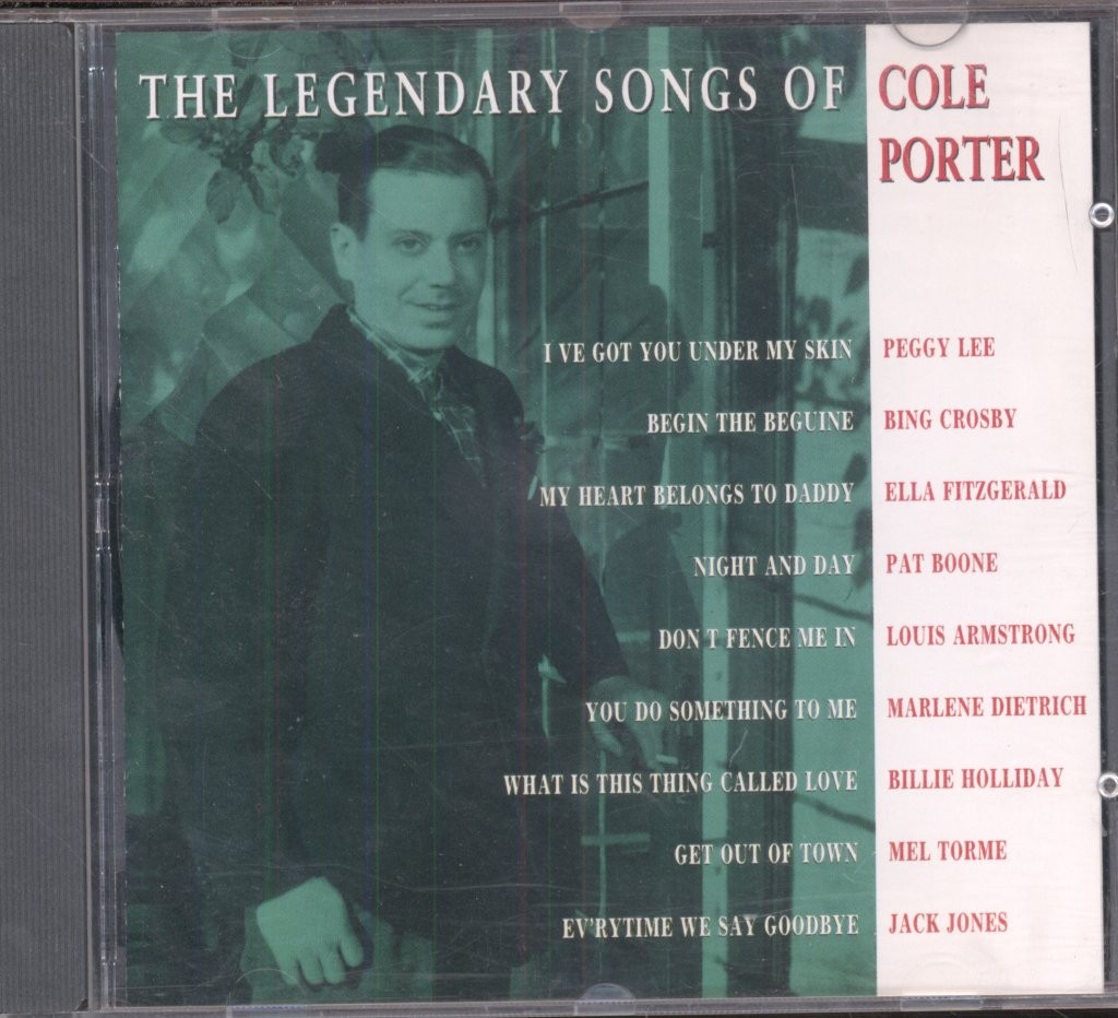 Various Artists Legendary Songs of Cole Porter CD UK MCA 1995 MCBD19533