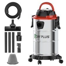 DayPlus 1200W 18L Wet Dry Vacuum Cleaner Garage Car Workshop Vac