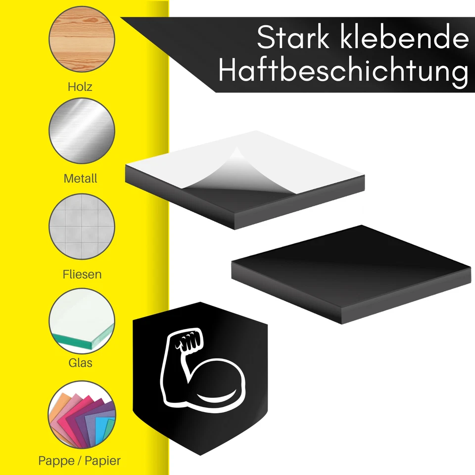 Magnetplättchen Selbstklebend Bastelmagnete Plättchen Magnete Zum Basteln Kleben - Bild 4 von 4