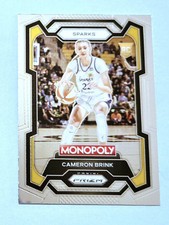 2024 Panini Prizm Monopoly WNBA Cameron Brink Rookie RC Los Angeles Sparks #39