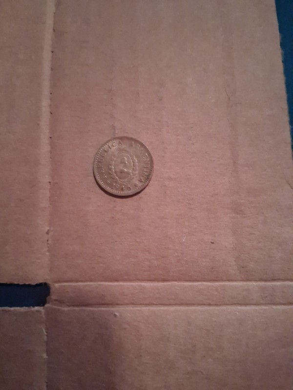 Republica Argentina 1 Centavo 1946