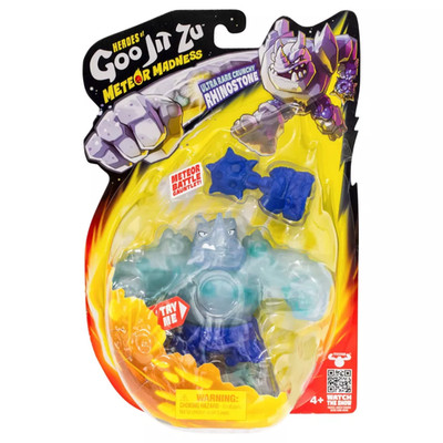 Heroes Of Goo Jit Zu Meteor Wahnsinn ULTRA RAR RHINOSTONE Actionfigur