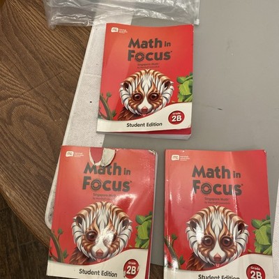 Student Edition Volume B Grade 2 2020 (Math in Focus) 3 copies read description 