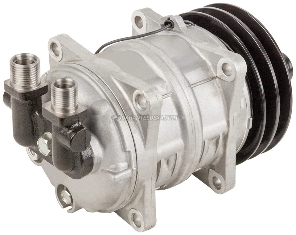 Compresor de aire acondicionado Kiki TM-15 HD diésel OEM y embrague de aire acondicionado de 135 mm reemplaza 488-45011 GAP Foto 2 de 2