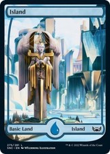 Island (275) -Foil Light Play MTG Streets of New Capenna