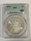 1879-S Morgan Silver Dollar CAC - MS 64, Cartwheel, BU