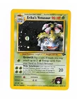 Pokemon Erika’s Venusaur 4/132 Holo Rare Gym Challenge Card 2000 Vintage LP/LP+