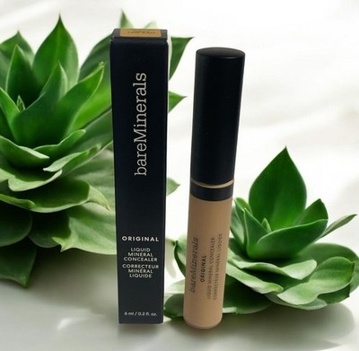 bareMinerals Original Liquid Mineral Concealer 0.2 oz MEDIUM TAN 3.5 N NIB