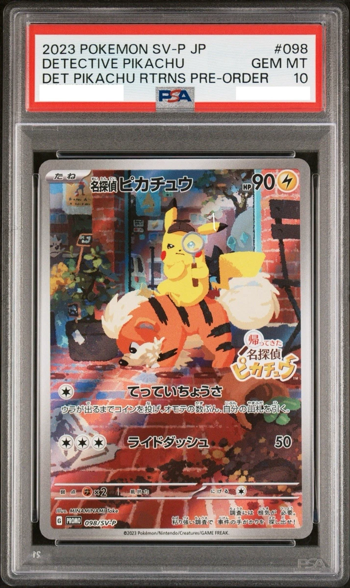Collectible Individual Grade 10 Pikachu Pokémon TCG Card Games in
