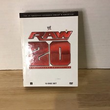 未開封品】WWE RAW 20周年記念コレクションDVD Amazon.com: WWE: RAW