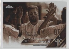 2016 Topps Chrome Sepia Refractor Ben Paulsen #174 c7w